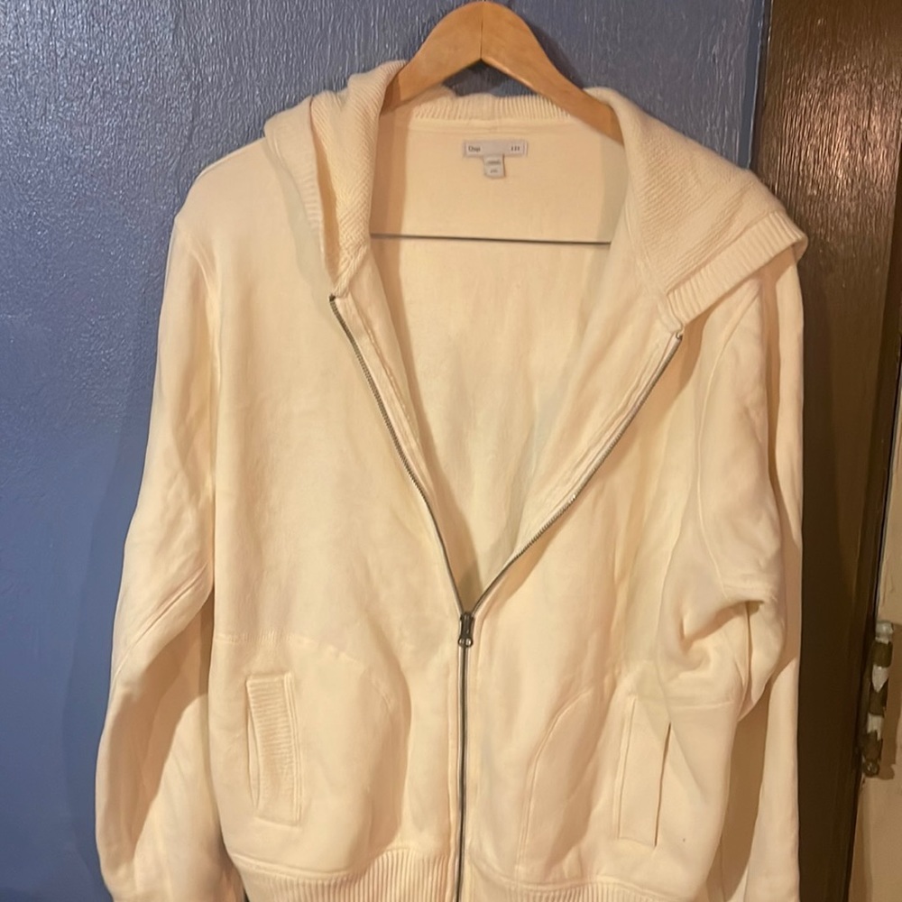 Gap zipper hoodie